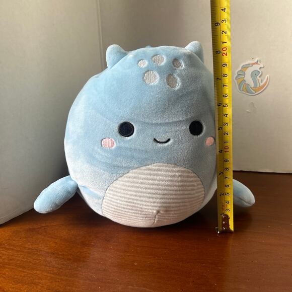 Squishmallows Lune the Lochness Monster 8" Blue Plush Stuffed Animal - Picture 2 of 6